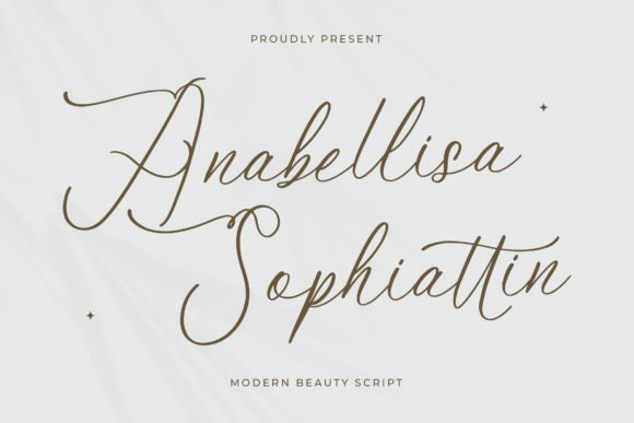 Anabellisa Sophiattin: A Modern Script Font for Editorial Design