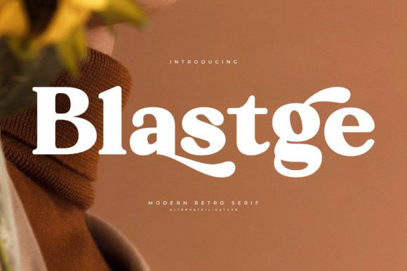 Blastge: A Serif Font That Elevates Handmade Creations