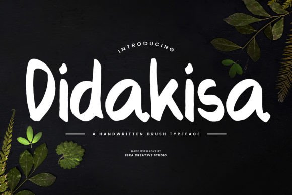 Didakisa: A Handwritten Typeface for Modern Web Design