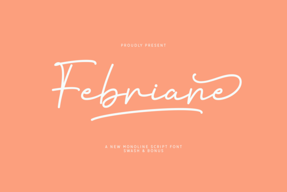Febriane: A Script Font That Elevates Editorial Design