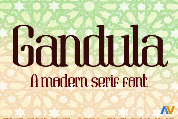 Gandula: A Serif Font That Elevates Handmade Creations