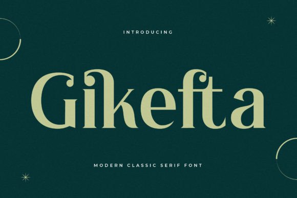 Gikefta Serif Font Review