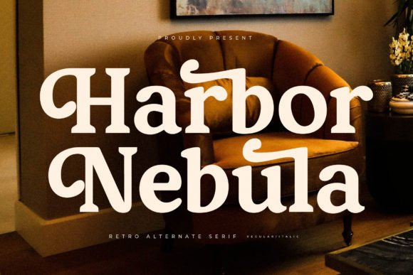 Harbor Nebula: A Modern Serif Font for Editorial Design