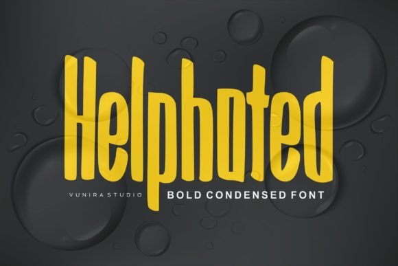 Helphoted: A Serif Font for Modern Branding and Design