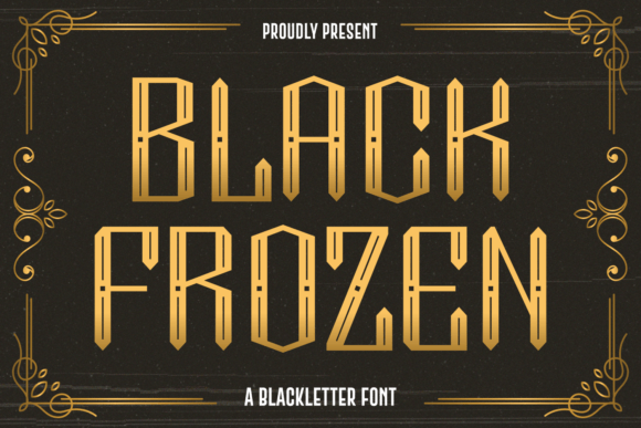 How Black Frozen Font Elevated My Brand's Visual Identity