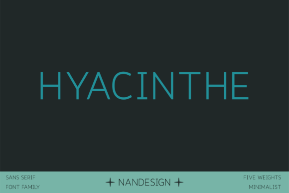 Hyacinthe Font: A Modern Sans Serif for Editorial Design