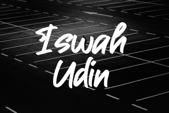 Iswah Udin: A Stylish Font for Polished Branding
