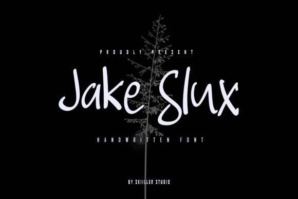 Jake Slux β A Stylish Font for Handmade Creations