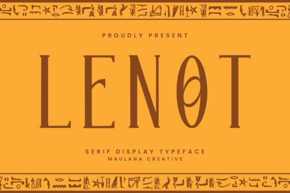 Lenot: A Serif Font That Elevates Handmade Creations