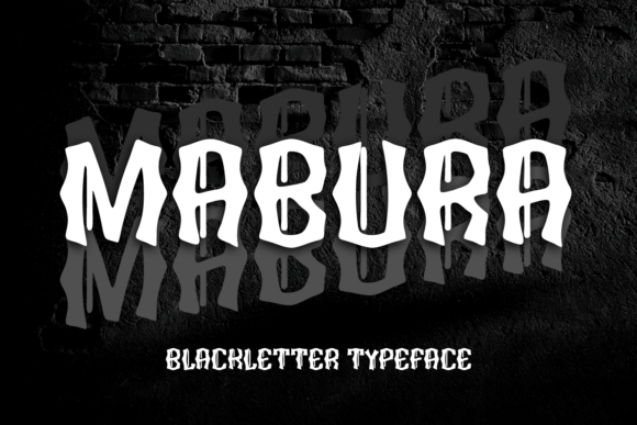 Mabura: A Blackletter Font for Modern Editorial Design