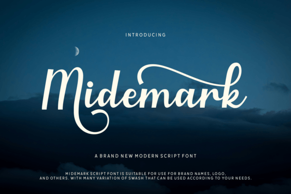 Midemark: A Modern Script Font for Brand Campaigns