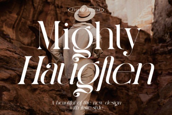 Mighty Haugften: A Modern Sans Serif Font for Your Brand
