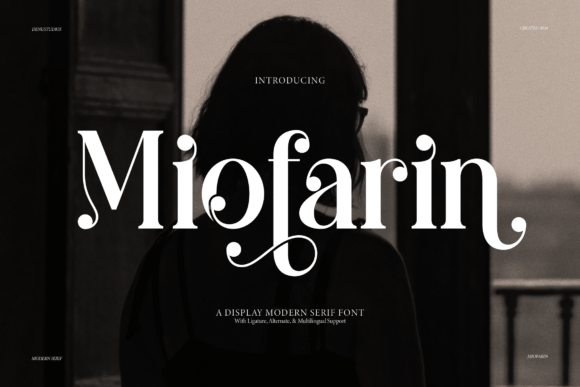 Miofarin: A Stylish Serif Font for Web Design