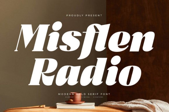 Misflen Radio: A Bold Serif Font for Modern Branding
