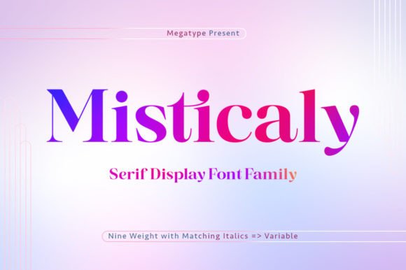 Misticaly Serif Font for Web Design