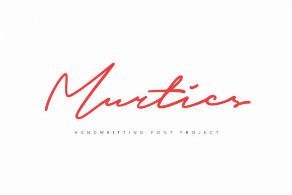 Murtics Font for Handmade Creations