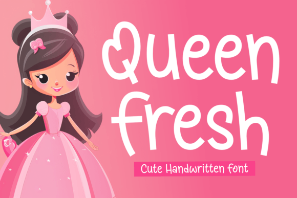 Queen Fresh: A Playful Script Font for Modern Marketing