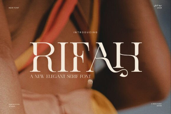 Rifah Serif Font for Modern Branding