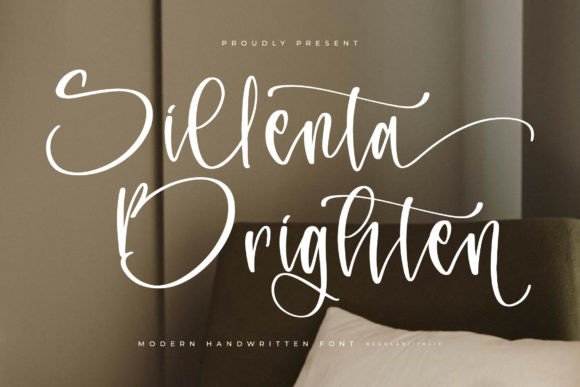 Sillenta Brighten Font for Handmade Creations