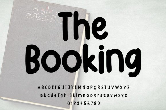 The Booking: A Handwritten Font That Elevates Your Craft