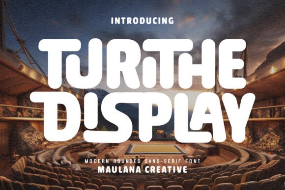 Turithe: A Soft Sans Serif Font for Handmade Creations
