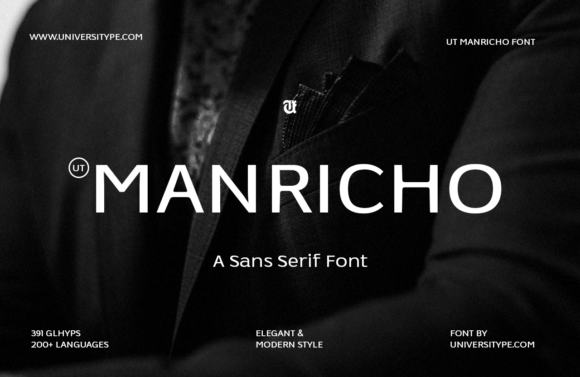 Ut Manricho: A Sophisticated Sans Serif for Modern Editorial Design