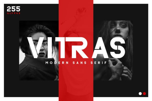 Vitras: A Modern Sans Serif Font for Creative Makers